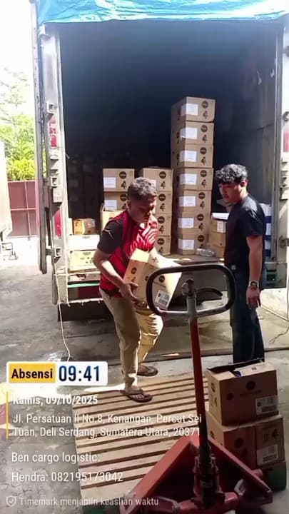 Poster video: Delivery Sumatera Utara